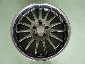 WH2124-SPEEDSTAR Visconti LXF 18×8.0 PCD:114.3 5穴 +37 中古 1本のみ アルミホイール