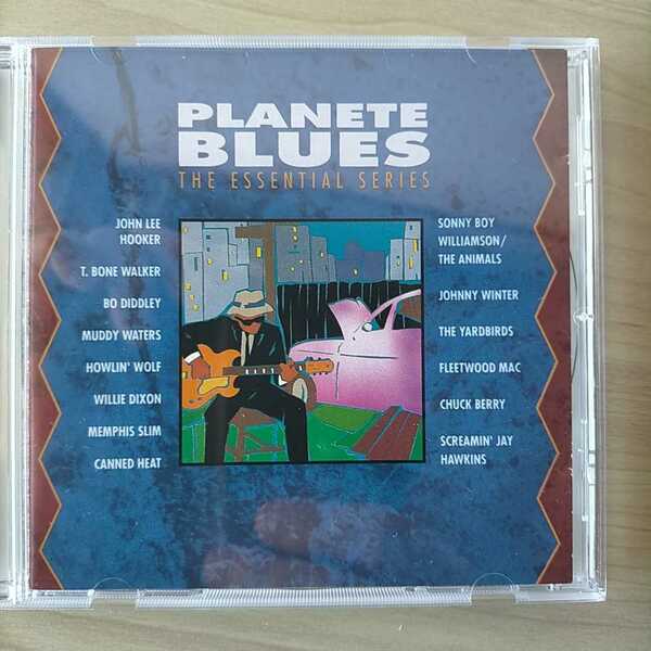 Ｐｌａｎｅｔｅ ｂｌｕｅｓ/the essential ｓｅｒｉｅｓ ＊JOHN LEE HOOKER＊T・BONE WALKER＊BODI　DDLEY＊MUDDY WATERS＊JOHNNY WINTER