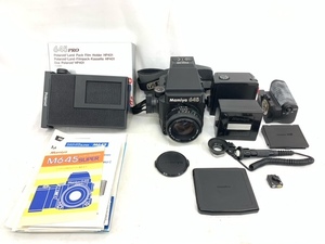 Mamiya645　中判カメラ/MAMIYA-SEKOR　C 80ｍｍ 1：2.8 Ｎ　レンズ　付属品セット　動作未確認　