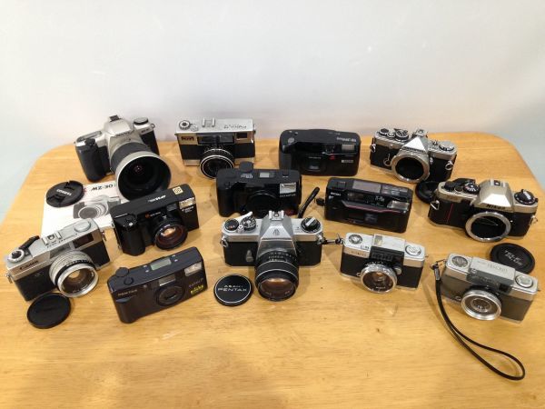 ◇CC38 フィルムカメラ 13台まとめ 動作未確認 ニコン、リコー