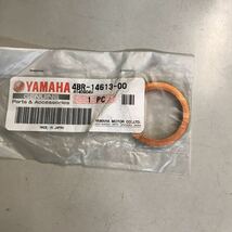 M4247 YAMAHA マフラーガスケット　新品　品番4BR-14613-00 XJR400R_画像1