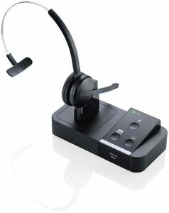 【 新品/未使用品 】Jabra PRO 9450 Mono 片耳 高性能 マイク付 ワイアレス ヘッドセット ノイズ キャンセリング コールセンター