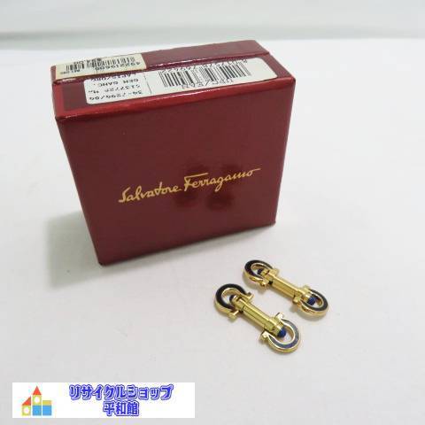 2極タイプ ※希少 美品フェラガモ カフス - 通販 - www