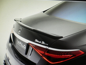 ** WALD genuine products W223 trunk spoiler SPORT LINE BLACK BITION EDITION Benz for ② *