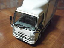 ★ いすゞ ★　エルフ　ミニカー　1/43　白　ホワイト　ISUZU　ELF　トラック_画像6