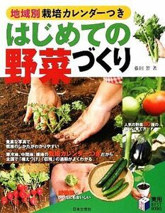 はじめての野菜づくり 地域別栽培カレンダーつき 実用ＢＥＳＴ　ＢＯＯＫＳ／藤田智【著】