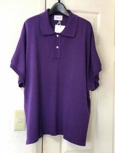 新品 未使用 サイズM superNova. Dolman knit polo Purple スーパーノヴァ ドルマン ニット ポロ パープル