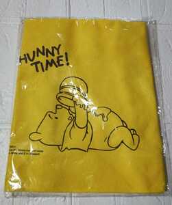  half-price and downward super profit! super-discount!Disney Pooh yellow tote bag unopened * new goods 