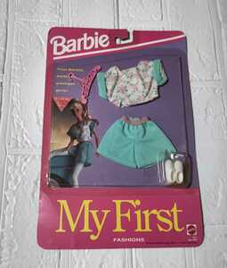 Barbie My First s 半袖上下＆靴＆ハンガー 未開封