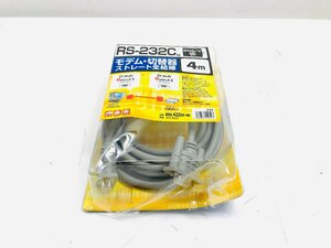  unused Sanwa Supply RS-232C cable 4m KRS-433XF-4K