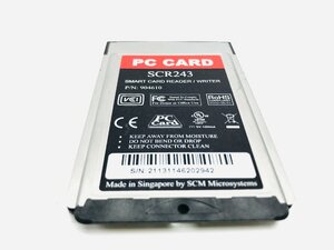  PCカードタイプ　SCR243　SMART CARD READER/WRITER