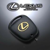 タイプ2/レクサス・トヨタ車汎用/レクサスキーカバー ゴールドＬマーク/専用精密ネジ付/北米LEXUS純正/ブラガ_画像5