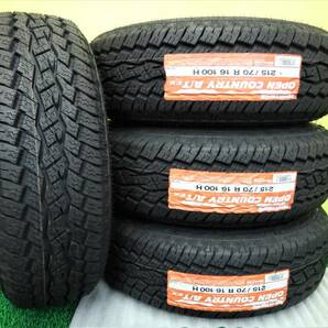 S3274 新品 ロードマックス WF-8 16 7J +35 4本 ブラック 黒 215/70R16 オープンカントリー A/T EX ホワイトレター デリカ アウトランダーの画像3