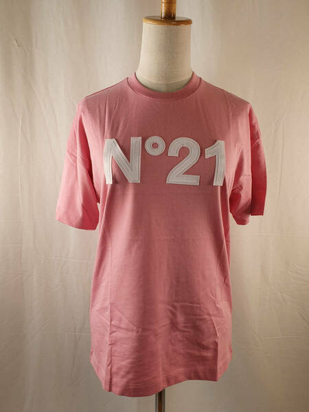 【新品・未使用】N°21 KIDS ロゴ Tシャツ ピンク　14Y　 N21240N0003