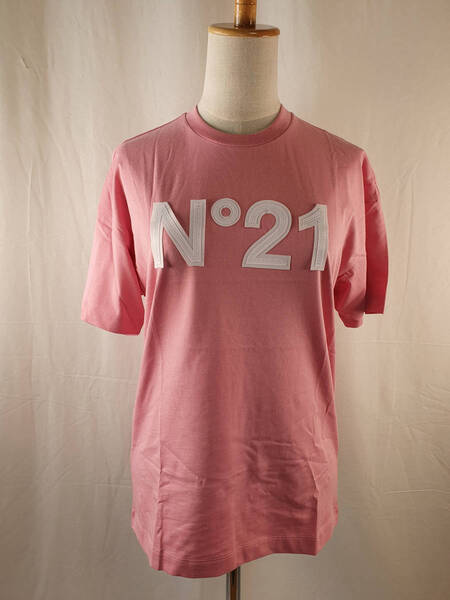 【新品・未使用】N°21 KIDS ロゴ Tシャツ ピンク 14Y N21240N0003