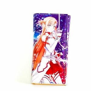 財布 ソードアートオンライン SAO キリト 青 アスナ ソードアート オンライン サイフ さいふ 長財布