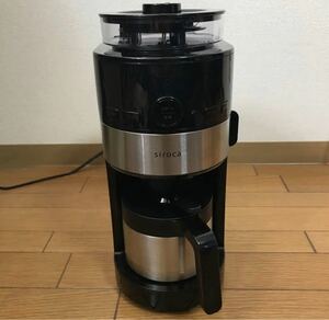 シロカ コーン式全自動コーヒーメーカー　SC-122