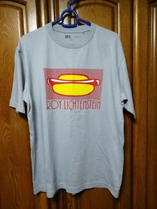 ユニクロUT ★Roy Lichtenstein ロゴTシャツ