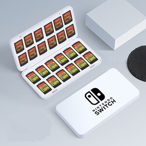 任天堂スイッチ ソフト収納ケース(白)