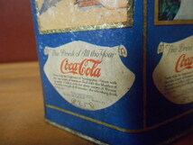 米国Vintage★缶★USA コカ・コーラ 菓子 スチール アンティーク_画像7