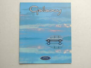 [ каталог только ] Galaxy первое поколение предыдущий период 1998 год 19P Ford каталог выпуск на японском языке 