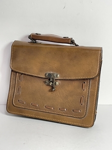 レザー ハンドバッグ メンズ 男性 カバン 鞄 かばん シンプル 小さめバッグ ブラウン系 ファッション 小物 yu631