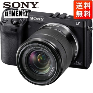  Sony SONY NEX-7 18-55mm OSS линзы комплект черный беззеркальный однообъективный камера б/у 