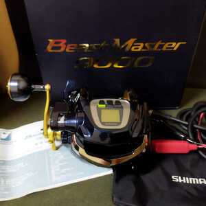 ※使用距離極少ない！美品 シマノ ビーストマスター 9000 大型電動リール SHIMANO Beast Master 船釣り 泳がせ マグロ キハダ 深海 キンメ
