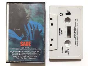 ■カセットテープ■シャーデー Sade『Promise』2ndアルバム■洋楽カセット出品中 同梱8本まで送料198円