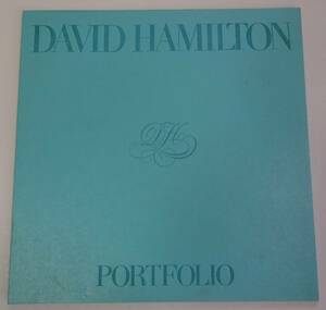 ◆日本芸術出版社/アートマンクラブ『DAVID HAMILTON PORTFOLIO 青』デビッド ハミルトン サイン&朱印印刷６シート