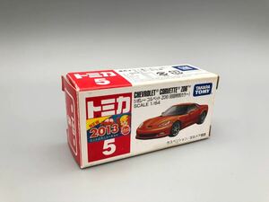 トミカ　No.5 シボレー　コルベット　Z06 初回特別カラー　未使用