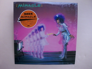 ＊【LP】尾崎亜美／MIRACLE（C28A0287）（日本盤）シュリンク付