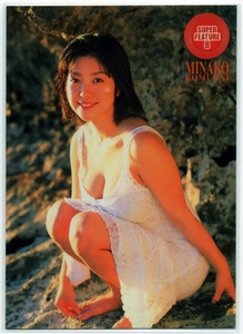 小向美奈子【 BOMB(ボム) 2002/9月号 】トレカ／BOMB CARD 2002(SF-8) ☆雑誌付録特典カード ★即決