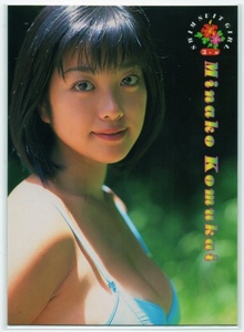 小向美奈子【 BOMB(ボム) 2001/10月号 】トレカ／BOMB CARD 2001(SSG-3-a) ☆雑誌付録特典カード ★即決