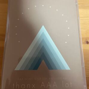 AAA dome tour 15th anniversary thanx aaa lot dvd