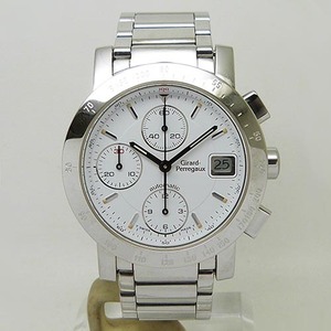 中古ジラールペルゴ【GIRARD-PERREGAUX】　7500　GP7500　クロノグラフ　ホワイト