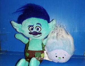 ☆DreamWorks☆Trolls☆Guy☆Mini Plush☆Hasbro☆Branch☆Hug'N Plush Doll☆トロールズ☆ガイ☆マスコット☆ブランチ☆ぬいぐるみ☆人形