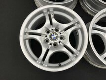 BM108 E46 AV25 325i Mスポーツ 後期 純正 17インチ ホイール 7.5J/8.5J ◆PCD 120 ★4本 【動画有り】 ★即決★_画像6