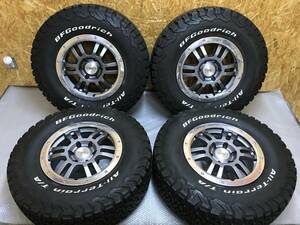 * TRD bead lock style FORGED 17 -inch 7.5J PCD139.7 aluminium wheel GOODRICH 34×10.50R17 FJ Cruiser GN125h Hilux 