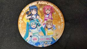 【送料無料】コースター Aqours 初音ミク＆津島善子＆黒澤ルビィ＆国木田花丸 GIGOコラボカフェ（旧セガコラボカフェ）