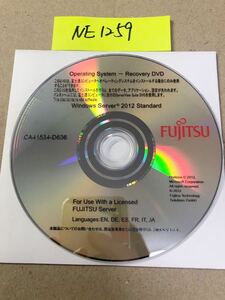 NE1259/中古品/富士通Operating System-Recovery DVD FUJITSU Windows Server 2012 Standard CA41534-D636サーバー用ディスク