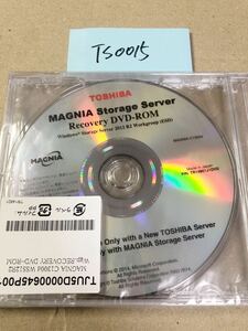 TS0015/新品/TOSHIBA MAGNIA C1300d Storage Server Recovery DVD-ROM Windows Storage Server 2012 R2 Workgroup(ESD)サーバー用