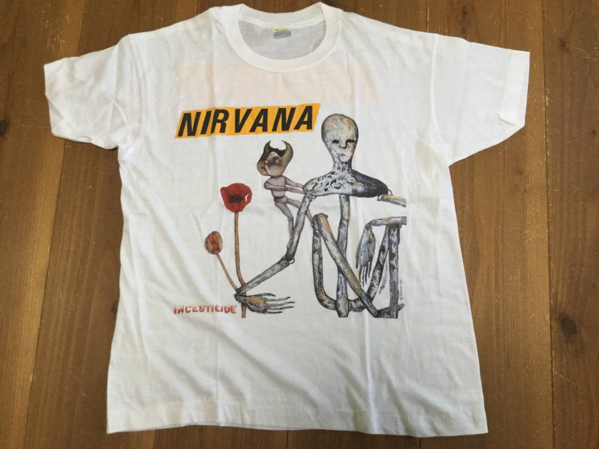 ヤフオク! -「nirvana incesticide」(Tシャツ) (記念品、思い出の品)の 