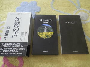 沈黙の声　遠藤周作　名作『沈黙』の舞台長崎を著者自らがたどる。本とビデオで迫る遠藤文学の真髄。