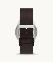 【正規品】スカーゲン　SKAGEN GRENEN SOLAR ソーラーパワー エスプレッソレザーウォッチ　サステナブル素材 37mm SKW6838_画像4