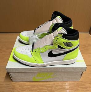 28.0cm 国内正規品Nike Air Jordan 1 High OG Volt Visionaire ナイキ エアジョーダン 1 ハイ OG ボルト ヴィジョネアRETRO PREMIUM