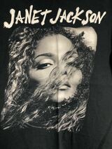 希少00'S JANET JACKSON ツアーTシャツ　バンドTシャツ　ジャネットジャクソン　ブラック　 サイズXL _画像3