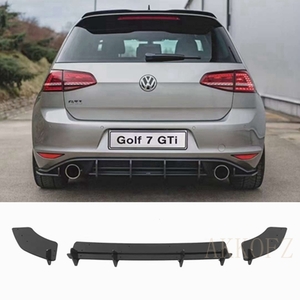  Volkswagen Golf 7 VII MK7 GTI 2014-2017 custom high quality car rear lip diffuser 