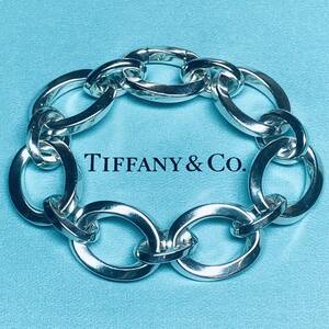 VINTAGE TIFFANY ヴィンテージ ティファニー オーバル ツイスト ブレスレット シルバー チェーン 廃盤 廃番 ビンテージ 925 オールド OLD