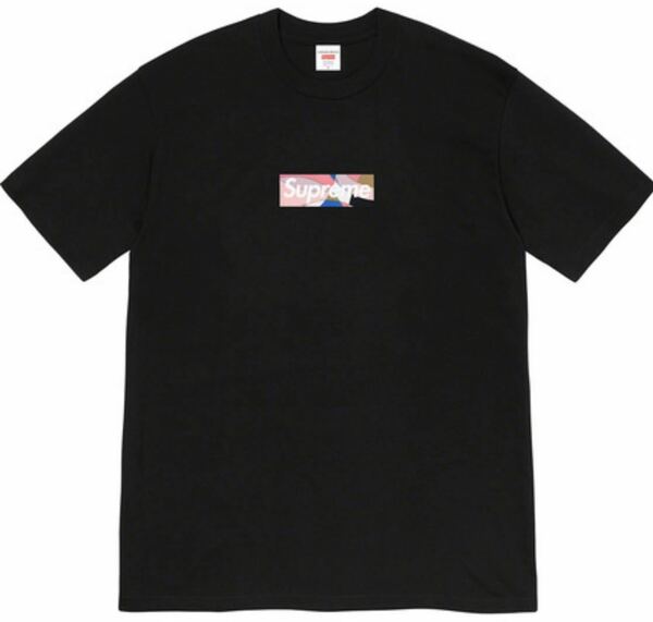 Mサイズ　Supreme Emilio Pucci Box Logo Tee シュプリーム エミリオプッチ Tシャツ　ブラック
